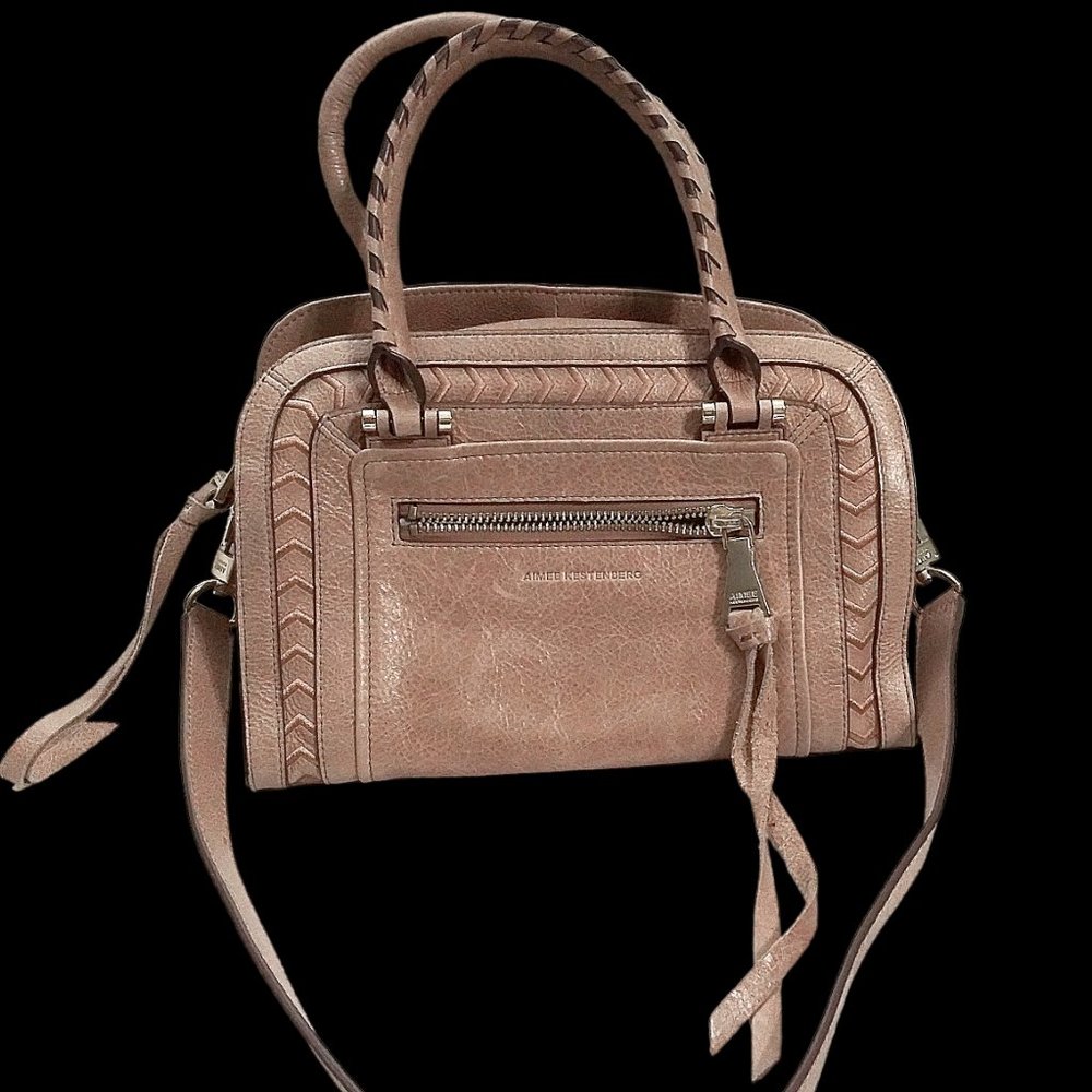Aimee Kestenberg Genuine Leather Bag. Shoulder Bag, Women’s Handbag, Purse - Picture 9 of 13